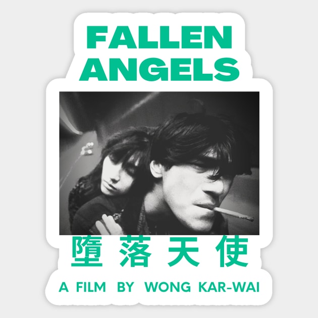 Fallen Angels Wong Kar Wai Sticker by ReflectionEternal